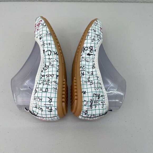 Goby Math Science Novelty Print Slip On Ballet Flats Shoes Womens size 39 US 8.5 - Picture 7 of 10